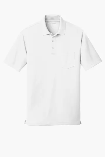 Port Authority Dry Zone UV Micro-Mesh Pocket Polo — view 7