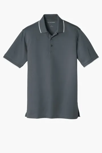 Port Authority Dry Zone UV Tipped Polo — view 3