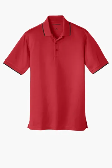 Port Authority Dry Zone UV Tipped Polo — view 4