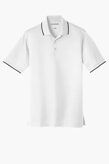 Port Authority Dry Zone UV Tipped Polo — view 6