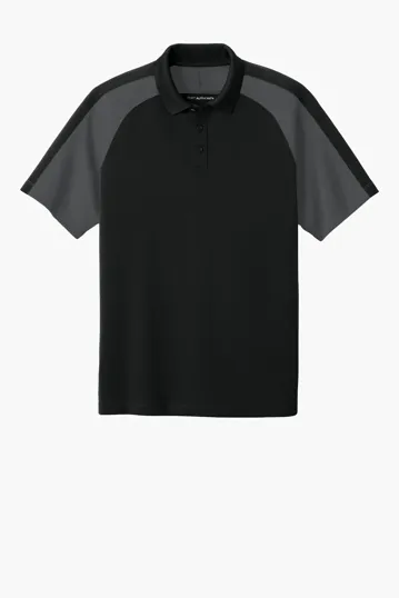 Port Authority Wearever Performance Pique Colorblock Polo — view 3