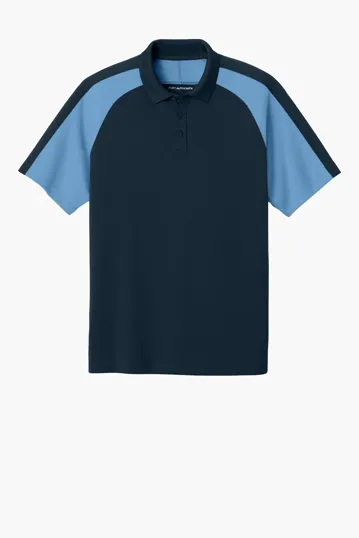 Port Authority Wearever Performance Pique Colorblock Polo — view 4