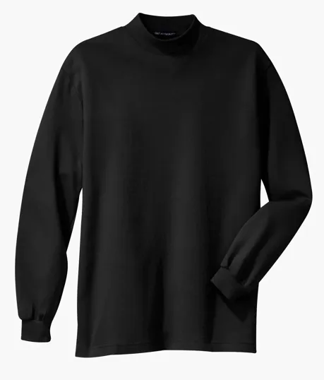 Port Authority Interlock Knit Mock Turtleneck — view 2