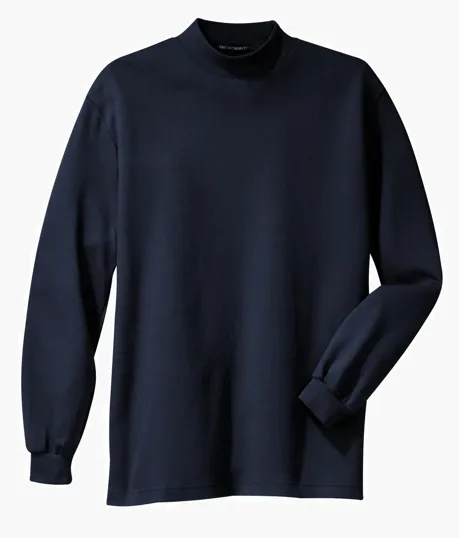 Port Authority Interlock Knit Mock Turtleneck — view 3