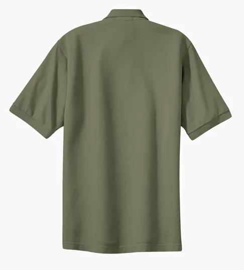 Port Authority Heavyweight Cotton Pique Polo — view 21