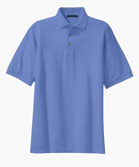 Port Authority Heavyweight Cotton Pique Polo — view 3