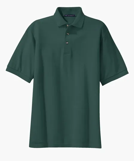 Port Authority Heavyweight Cotton Pique Polo — view 5