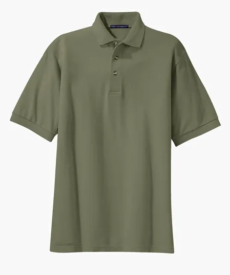 Port Authority Heavyweight Cotton Pique Polo — view 6