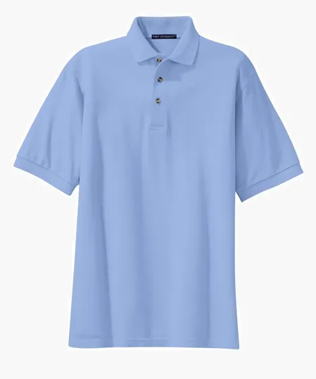 Port Authority Heavyweight Cotton Pique Polo — view 7