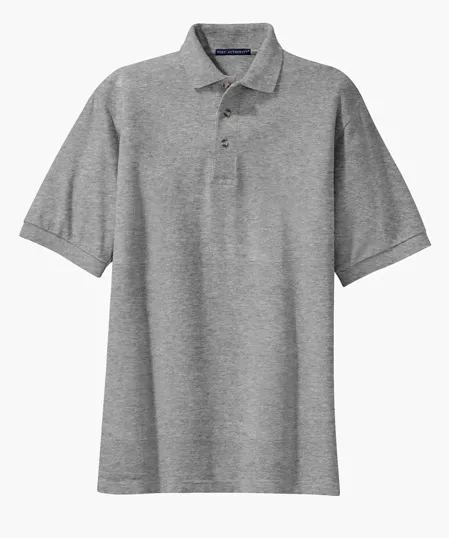 Port Authority Heavyweight Cotton Pique Polo — view 9