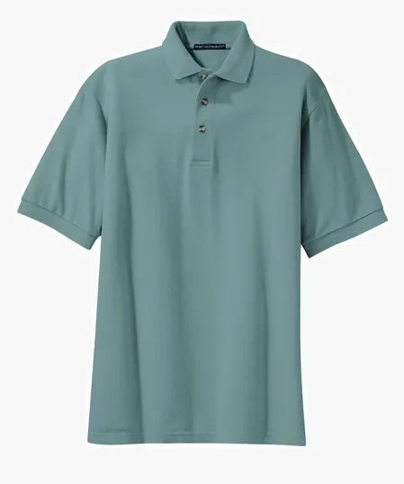 Port Authority Heavyweight Cotton Pique Polo — view 12