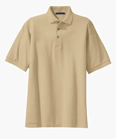 Port Authority Heavyweight Cotton Pique Polo — view 14