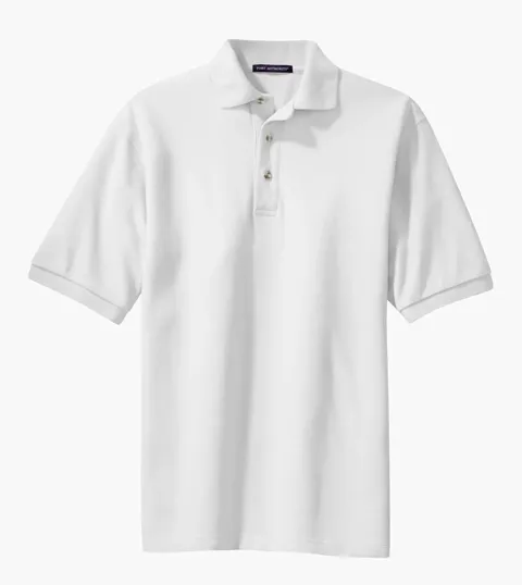 Port Authority Heavyweight Cotton Pique Polo — view 15