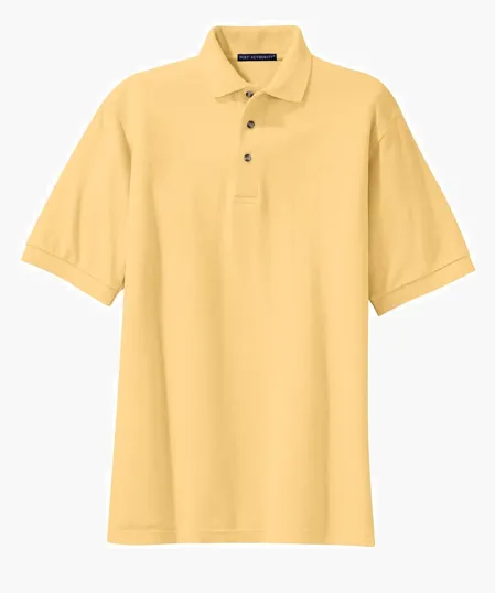 Port Authority Heavyweight Cotton Pique Polo — view 16