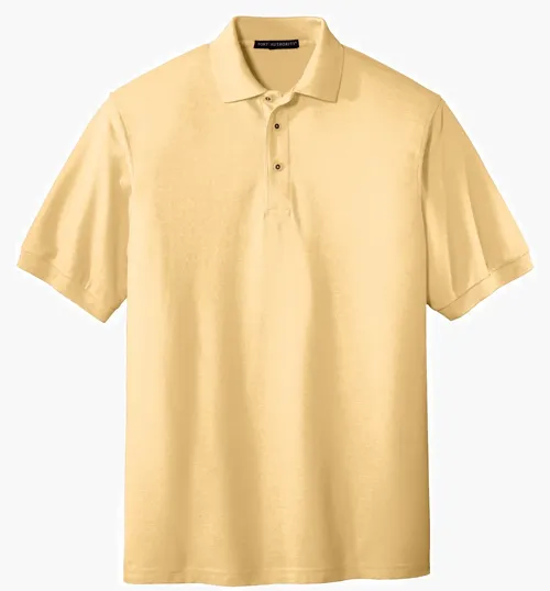 Port Authority Silk Touch Extended Size Polo — view 4