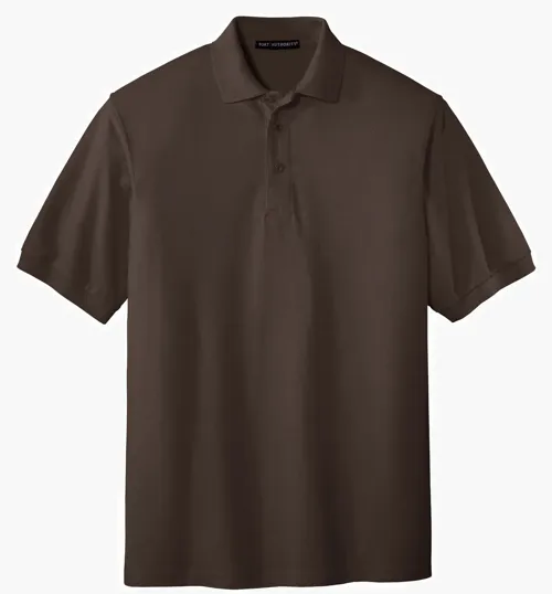 Port Authority Silk Touch Extended Size Polo — view 9