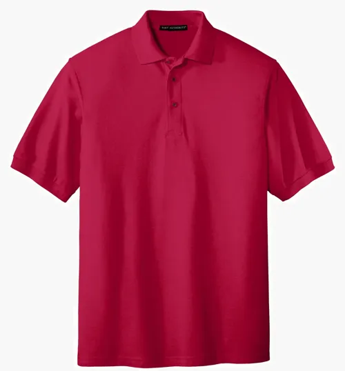Port Authority Silk Touch Extended Size Polo — view 25