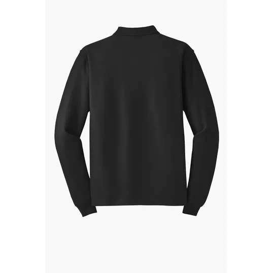 Port Authority Silk Touch Long Sleeve Polo — view 12