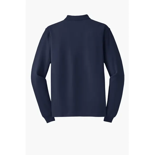 Port Authority Silk Touch Long Sleeve Polo — view 16