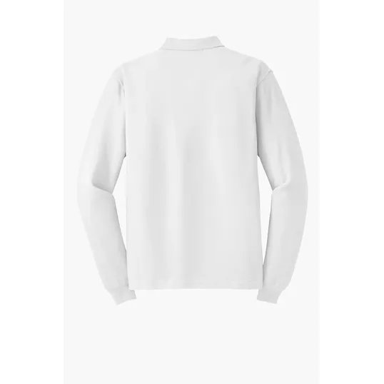 Port Authority Silk Touch Long Sleeve Polo — view 19