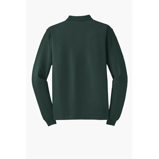 Port Authority Silk Touch Long Sleeve Polo — view 15