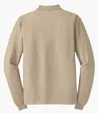 Port Authority Silk Touch Long Sleeve Polo — view 3