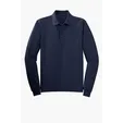 Port Authority Silk Touch Long Sleeve Polo — view 8