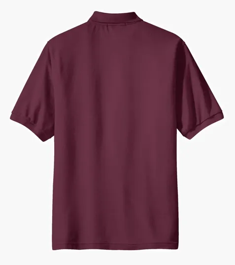 Port Authority Silk Touch Polo with Pocket — view 12