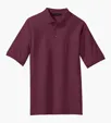 Port Authority Silk Touch Polo with Pocket — view 3