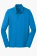 Port Authority Silk Touch Performance Long Sleeve Polo — view 3