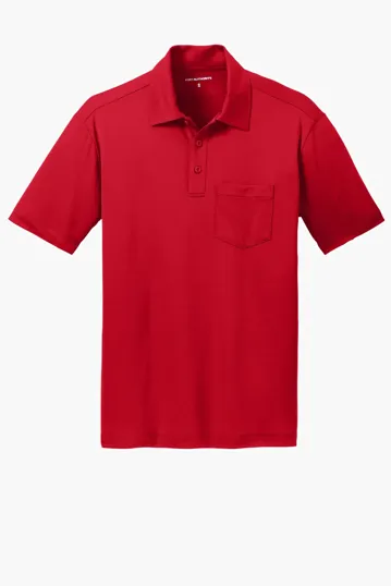 Port Authority Silk Touch Performance Pocket Polo — view 8
