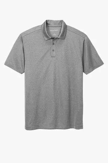 Port Authority Heathered Silk Touch Performance Polo — view 8