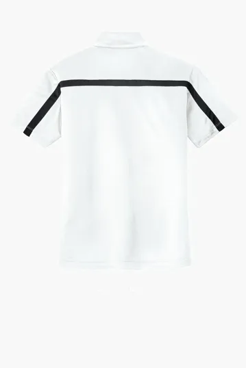 Port Authority Silk Touch Performance Colorblock Stripe Polo — view 15