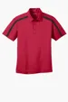 Port Authority Silk Touch Performance Colorblock Stripe Polo — view 6