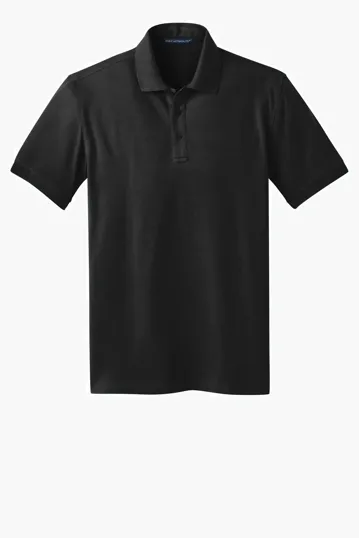 Port Authority Stretch Pique Polo — view 2
