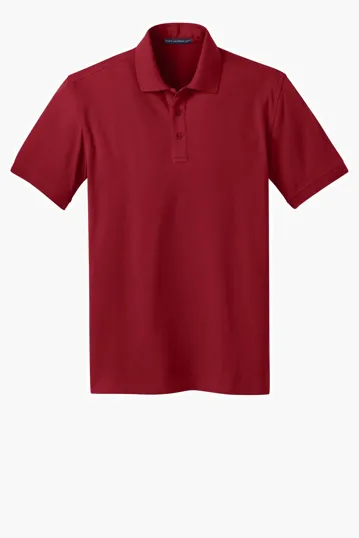 Port Authority Stretch Pique Polo — view 3