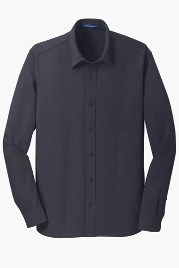 Port Authority Dimension Knit Dress Shirt — view 2