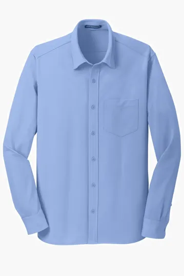 Port Authority Dimension Knit Dress Shirt — view 5