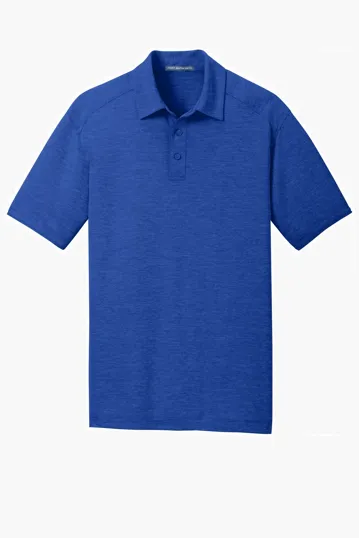 Port Authority Digi Heather Performance Polo — view 6