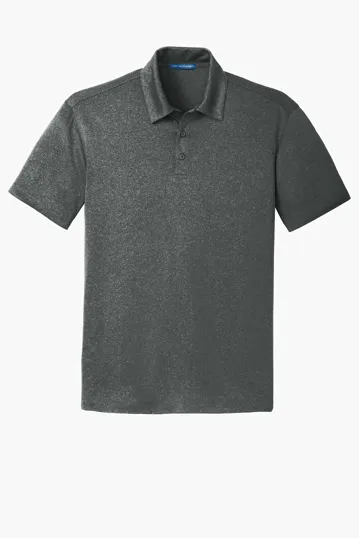 Port Authority Trace Heather Polo — view 2