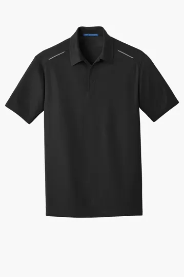 Port Authority Pinpoint Mesh Polo — view 3