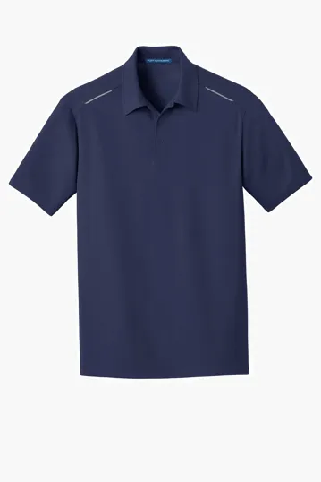 Port Authority Pinpoint Mesh Polo — view 5