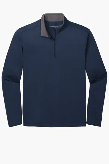 Port Authority Silk Touch Performance 1/4-Zip — view 3