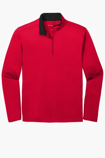 Port Authority Silk Touch Performance 1/4-Zip — view 4