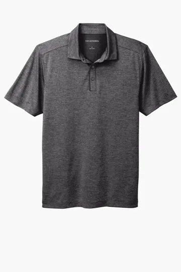 Port Authority Shadow Stripe Polo — view 3
