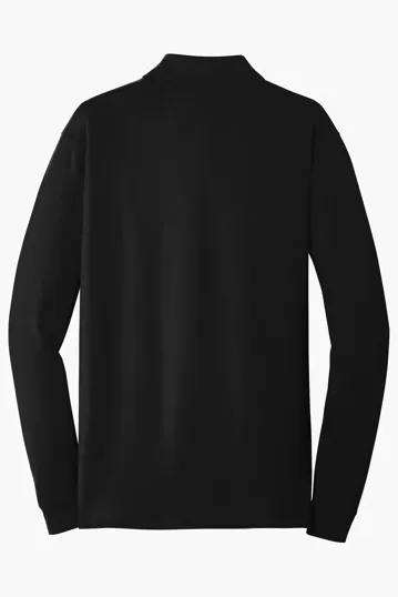 Port Authority EZCotton Long Sleeve Polo — view 7