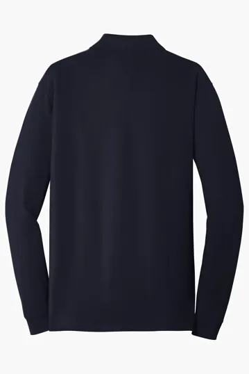 Port Authority EZCotton Long Sleeve Polo — view 8
