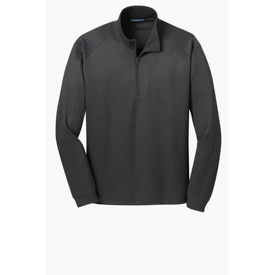 Port Authority Vertical Texture 1/4-Zip Pullover — view 3