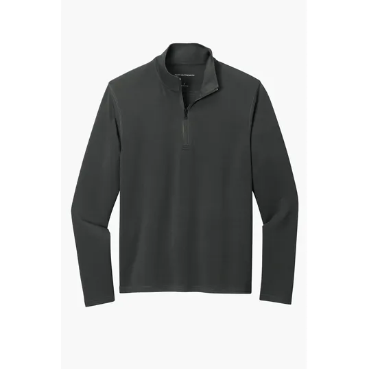 Port Authority Microterry 1/4-Zip Pullover — view 3