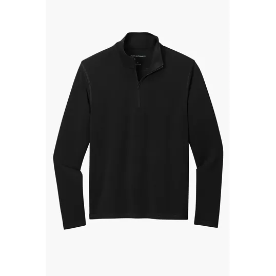 Port Authority Microterry 1/4-Zip Pullover — view 4